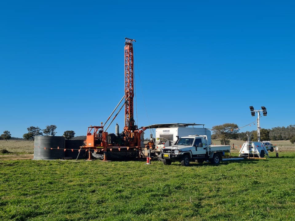 Drilling at Narraburra